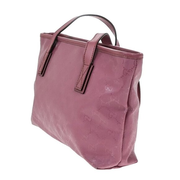 GUCCI Logo Imprime GG Pattern Shoulder Bag PVC Leather Pink GHW Italy 31YH147 - Picture 15 of 16